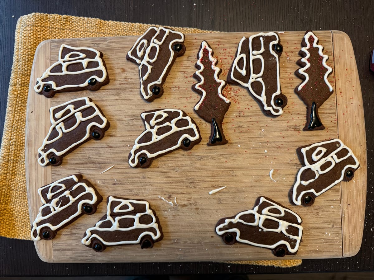 Gingerbread vans